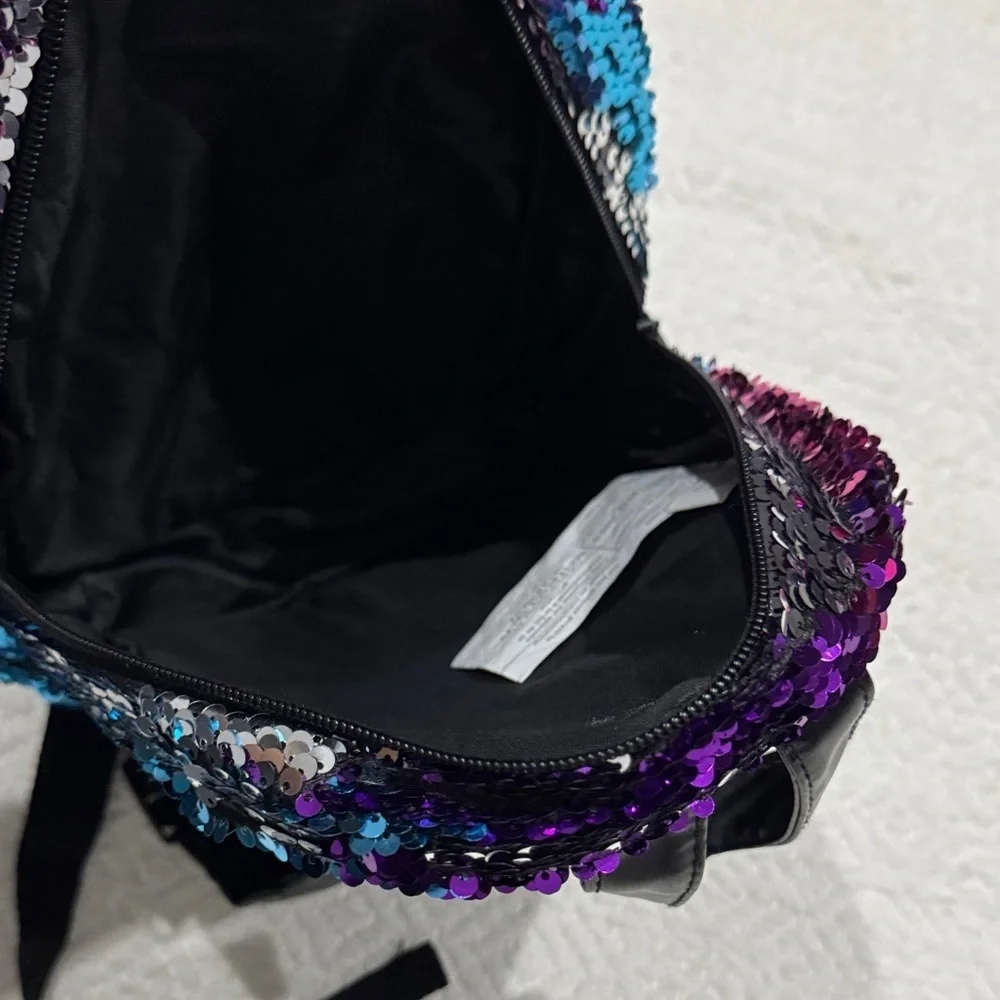 Sequin Mini Backpack in Multicolor